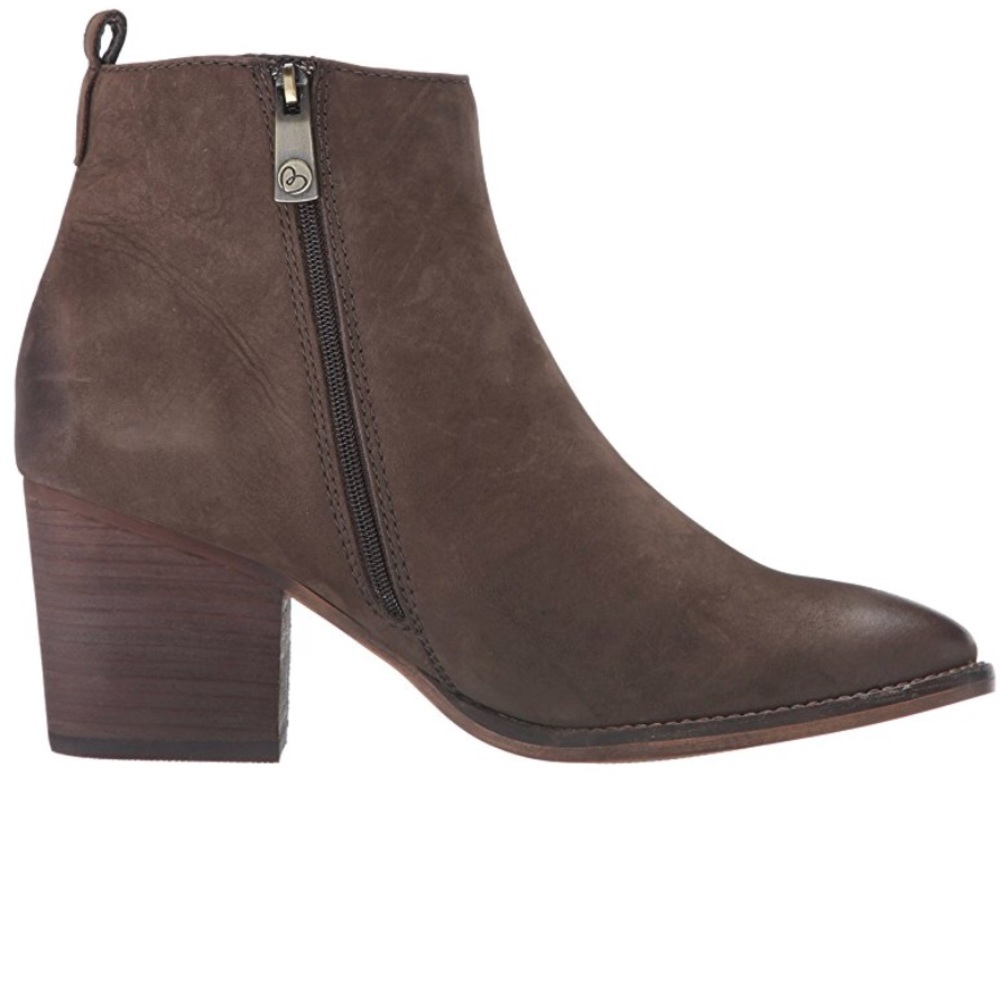 Taupe Fully Waterproof Nubuck Leather Ankle Boots - Picture 4 of 5